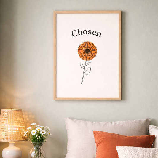 Chosen Botanical Art Print