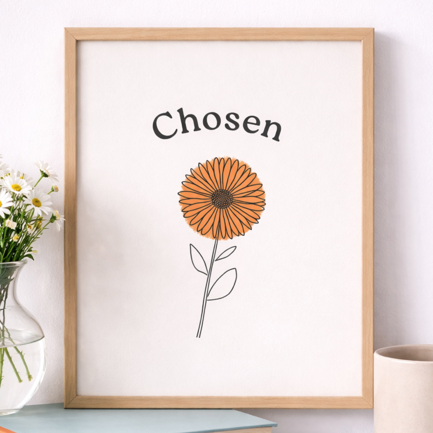 Chosen Botanical Art Print