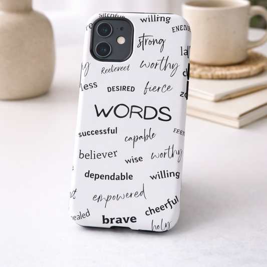 Words Phone Case