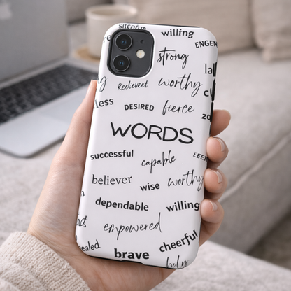 Words Phone Case