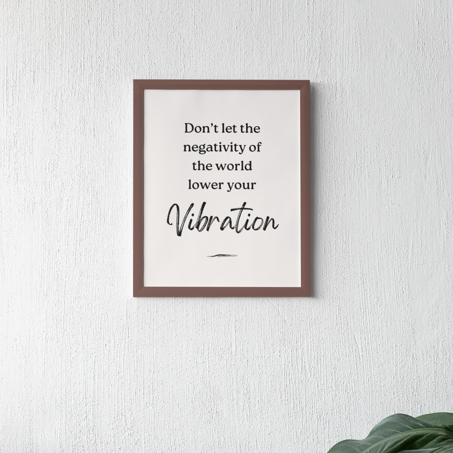 Vibration Inspirational Poster